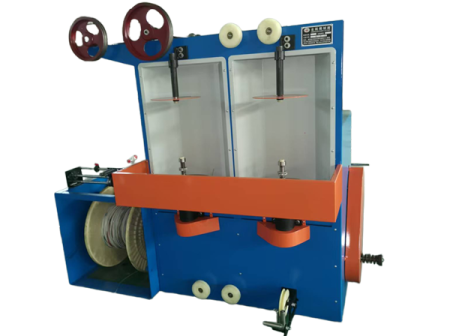 变压器漆包线双层 包带机